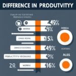 Diferencias entre productividad media y global en el trabajo