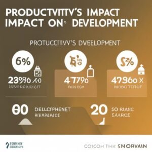 el impacto productividad desarrollo economico pais
