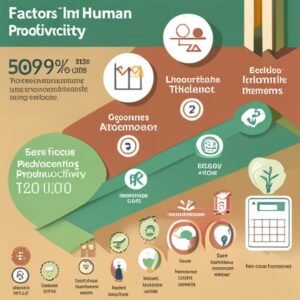 influencia factores productividad humana